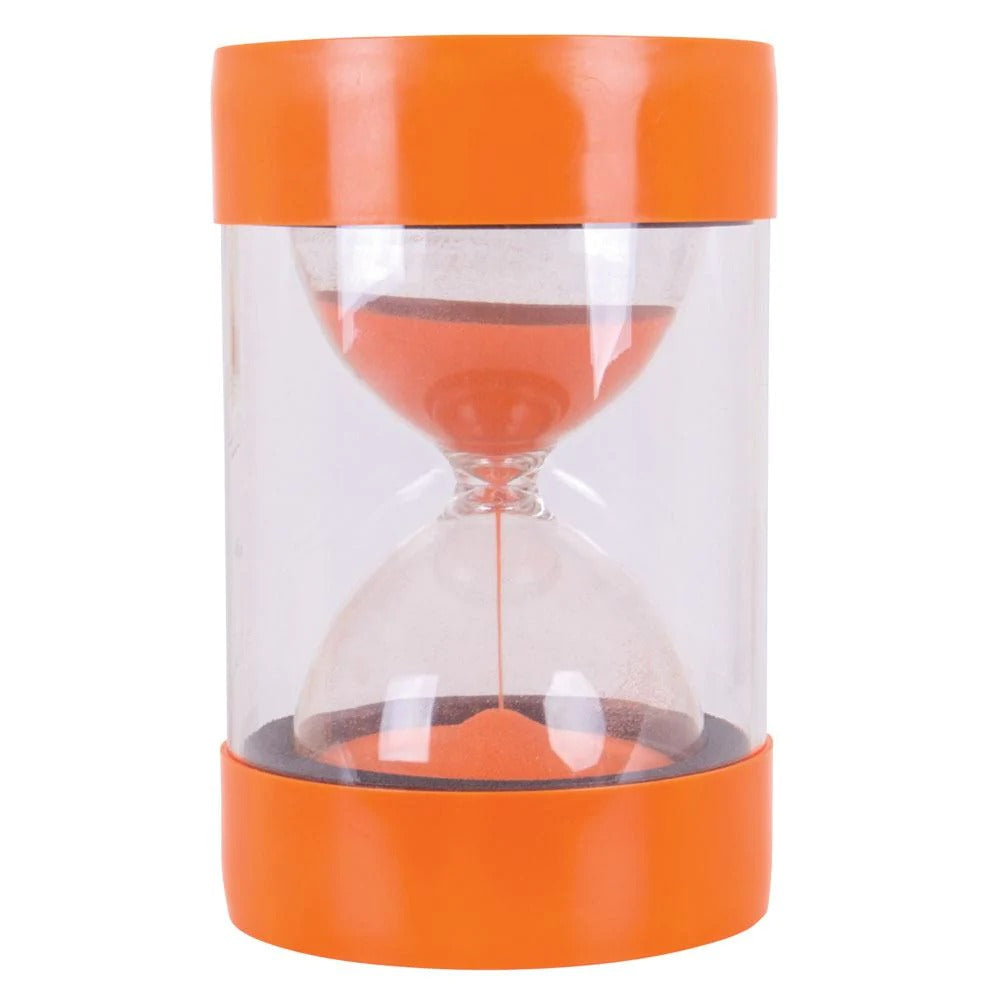 10 Minute Giant Sand Timer Stool,The Bigjigs Toys 10 Minute Sit On Sand Timer is ideal for improved and managed time keeping and concentration, giving children an effective visual demonstration of time passing. This Sit On Sand Timer is just like any standard sand timer, but much larger! The indestructible design makes it an excellent resource for all ages. Ensures complete focus when completing tasks, making learning fun. Our 10 minute sand timer for kids is ideal for use at home or in the classroom, wheth