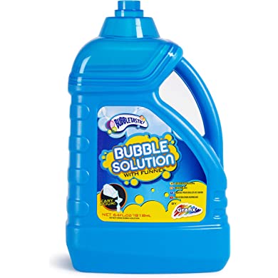 1.8 Litre Bubble Solution,The 1.8 Litre Bubble Solution is your gateway to endless fun and sensory exploration, all at an affordable price. This generous tub of bubble solution is not just a simple plaything; it's a versatile tool designed to engage individuals of all ages in a variety of sensory and physical activities. From visual tracking to outdoor exercise and even respiratory skills development, the opportunities for play and learning are vast. 1.8 Litre Bubble Solution Features: Generous Size: With a