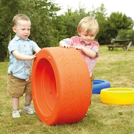 3 Role Play Colourful Tyres,Role Play Colourful Tyres These durable, Role Play Colourful Tyres are a fantastic addition to any indoor or outdoor play area. Designed to inspire creativity and active play, these vibrant tyres are perfect for encouraging children to engage in a wide range of physical activities. Whether they are rolling, stacking, or balancing, children will find endless opportunities for exploration and fun with these versatile play resources. The Role Play Colourful Tyres are specifically cr