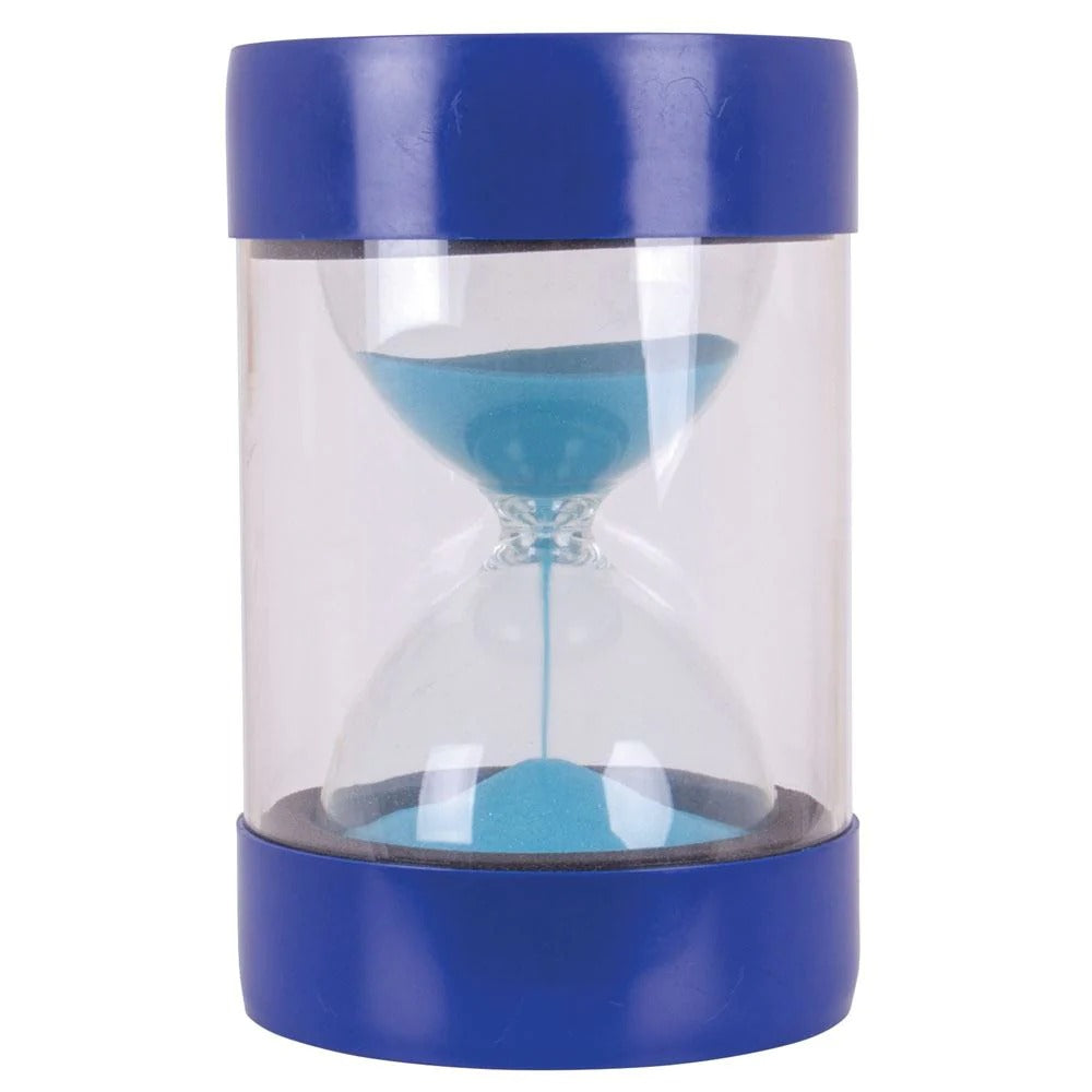 5 Minute Giant Sand Timer Stool,The Bigjigs Toys 5 Minute Sit On Giant Sand Timer is ideal for improved and managed time keeping and concentration, giving children an effective visual demonstration of time passing. This Sit On Sand Timer is just like any standard sand timer, but much bigger! The indestructible design makes it an excellent resource for all ages. Ensures complete focus when completing tasks, making learning fun. Our 5 minute sand timer for kids is ideal for use at home or in the classroom, wh