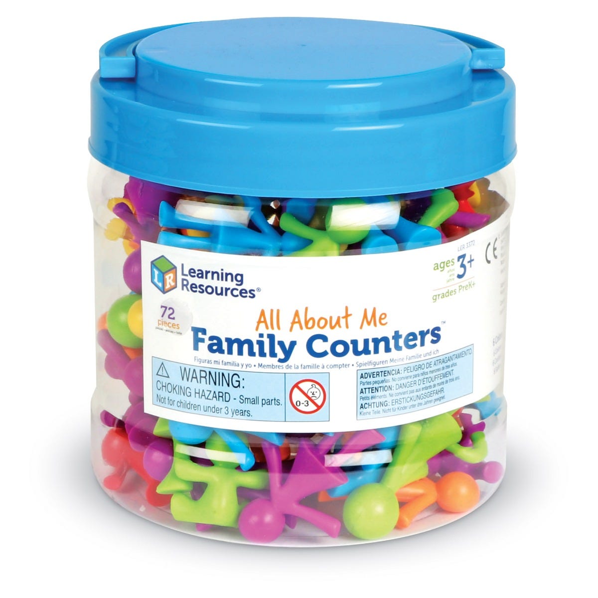 All About Me Family Counters Tub,All About Me Family Counters Tub The All About Me Family Counters Tub is a versatile educational tool designed to reinforce math themes and social development. This multi-tasking set of family counters is irresistible to children, encouraging them to engage in various learning activities, from counting and sorting to exploring family dynamics and personal identity. Key Features of the All About Me Family Counters Tub Interactive Learning: The counters are designed to be enga