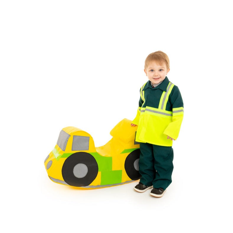 Ambulance Soft Play Rocker,The Ambulance Rocker is designed to be a great role play toy and have a gentle rocking action that is safe for younger children. It is designed for one child to play on and is a fun addition in any nursery. The Rocker is made of soft foam with a brightly coloured, wipe clean PVC cover. For both indoor and outdoor use. Must not be permanently left outdoors. 90cm x 25cm x 50cm Expected delivery 10 working days Hand made in the UK, Ambulance Soft Play Rocker,EYFS Rocker. Toddler Rock