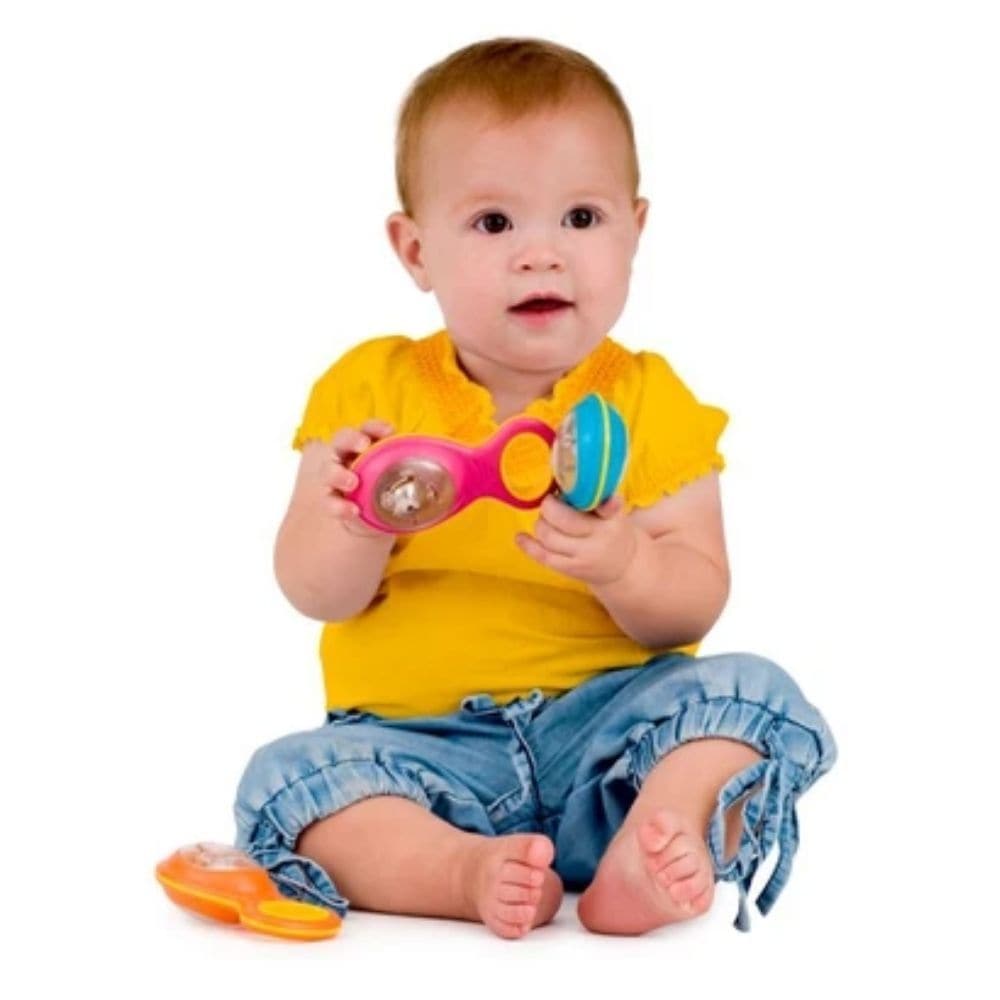 Baby Bells,Introduce your little one to the joy of music with the Halilit Baby Bell Shaker, a vibrant and engaging musical instrument designed specifically for tiny hands. With its colourful appearance and easy-to-grip handle, this baby bell is not only an ideal first musical toy but also a delightful way for children to explore sound and rhythm. Crafted with care, the Halilit Baby Bell is both durable and practical, ensuring endless hours of musical fun without compromising on safety. Its unique design fea