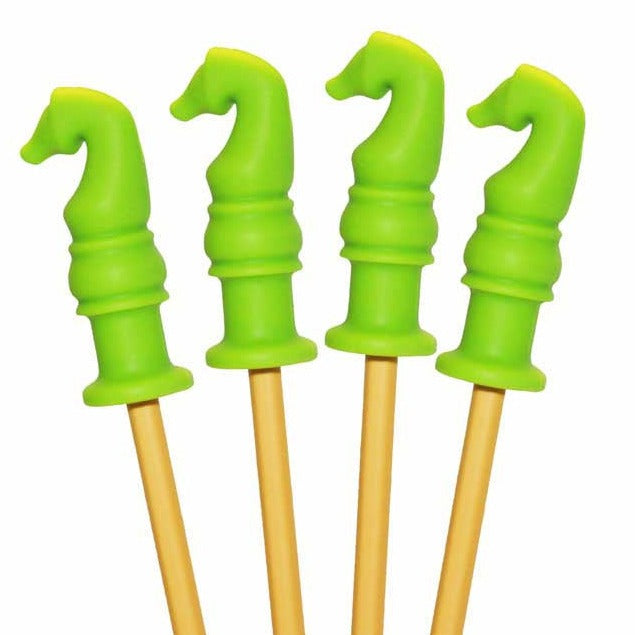 Chuit Chewy Pencil Topper,Does chewing on pen caps and pencil erasers sound familiar? Then you're in luck, These Chewable Pencil Toppers are a safe solution for kids and adults who need to chew. Chewing can be a very effective way to help calm, self-regulate, and focus, so these chewy tools are a perfect pairing for homework, note-taking, and more. As an added bonus, they also add extra weight to the pencil for increased hand awareness and to help the pencil comfortably rest in the web space between the thu