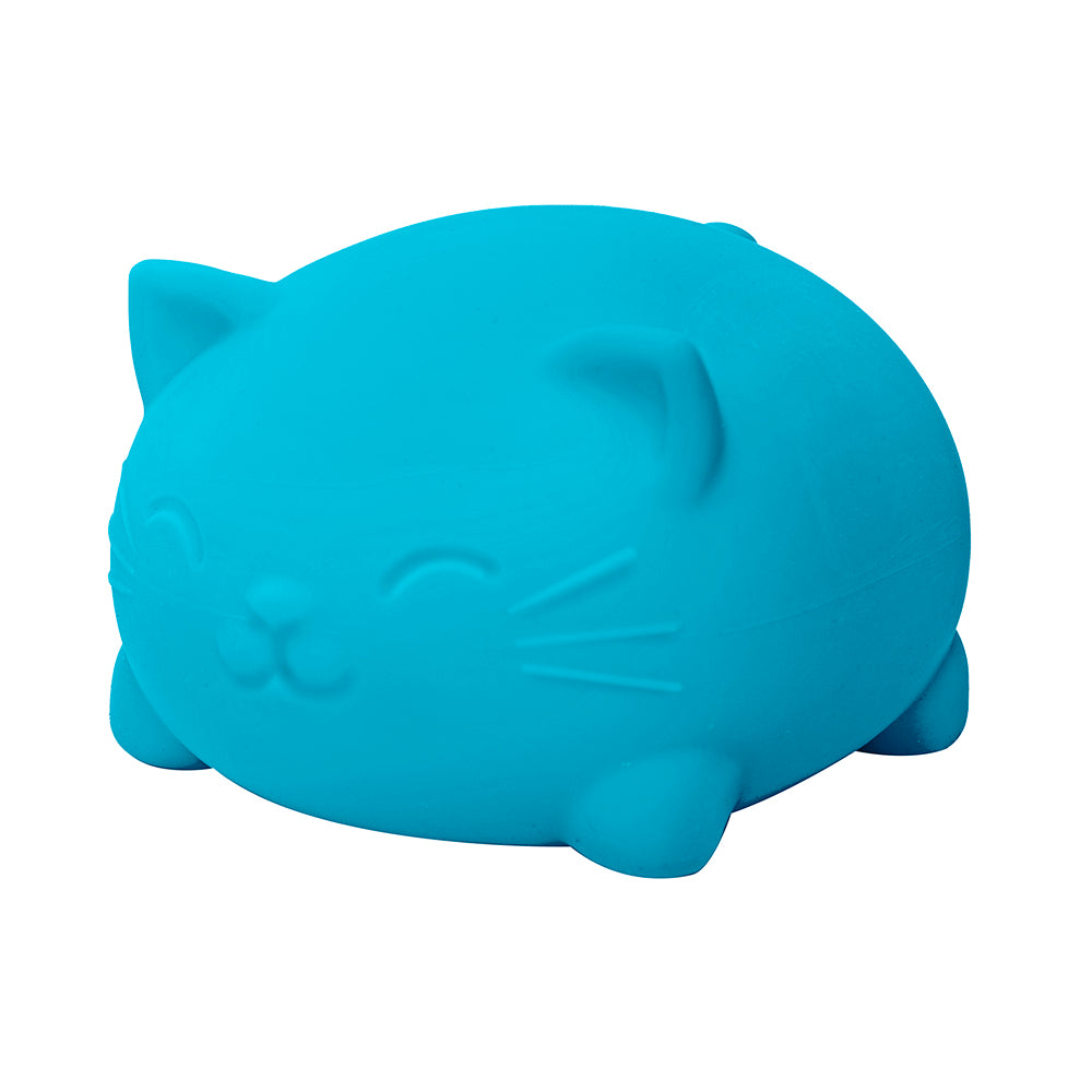 Cool Cats Super Needoh,Pet, pinch, squeeze and squish Schylling’s Cool Cats Super NeeDoh! Your cat-loving littlen’s new furrever friend is just like the Classic NeeDoh, except it’s twice the size and with the added adorableness of feline features. TikTok sensation NeeDoh is a trending sensory toy with lots of benefits for youngsters, from promoting mindfulness to relieving stress and helping children with anxiety. It is made from a non-toxic, dough-like material that is perfect for safe, stretchy play. Nee 