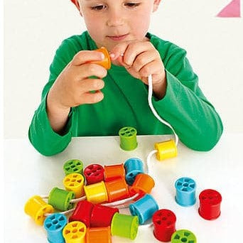 Cotton Reels Pack Of 100,The Cotton Reels pack, now with 100 reels, offers an enriched and expansive set for children to further develop their fine motor skills through a variety of playful and educational activities. These sturdy plastic reels are specially designed to be easy for little hands to grip, encouraging exploration and creativity in young learners. This set not only doubles the fun but also enhances the opportunities for learning and development. Features: Chunky Shape: The reels are crafted to 