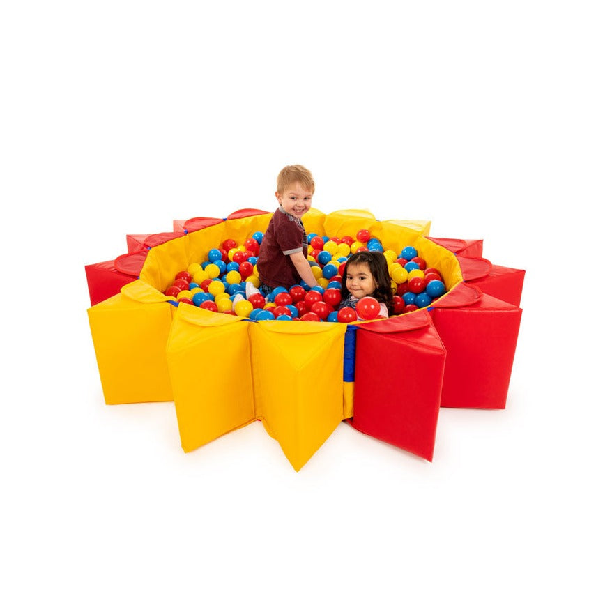 Dublup Ball Pool W/750 Balls,The Dublup Ball Pool is the most versatile ball pool ever. Two Dublup Agility Sets are used to create a portable and easily stored ball pool, suitable for 6 children. It looks spectacular and has great play value, which makes it a real favourite with children. The Dublup Ball Pool's robust construction, combined with easy storage and two minute assembly, make it a winner with staff too. When the ball pool is not in use, the two Dublup Agility sets can be used for further play do