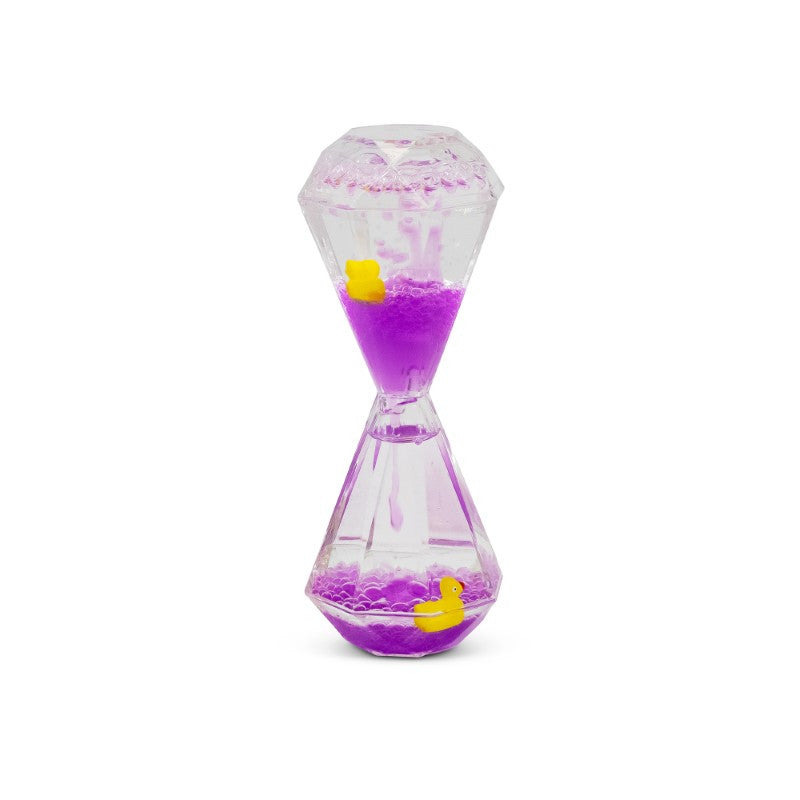 Duck Or Dolphin Water Timer,Introducing the Duck or Dolphin Water Timer, a delightful visual stim toy that's perfect for any space. Whether you prefer the playful ducks or the graceful dolphins, this liquid-filled hourglass offers a soothing and captivating experience that is sure to charm both children and adults alike. Product Description: Design Options: Choose between the adorable Duck or Dolphin styles, each bringing its own unique charm to the timer. Hypnotic Movement: Flip the timer over and watch as