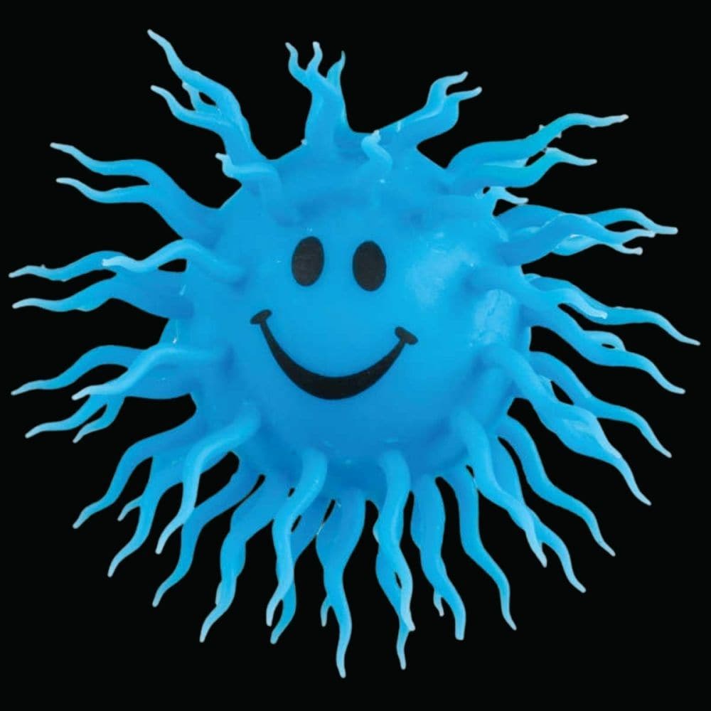 Flashing Smile Sizzler,Introducing the Flashing Smile Sizzler, the ultimate tactile friend that will bring a sense of calm and warmth to anyone who holds it. This easy-to-hold ball is covered with soft and stretchy tentacles that are a delight to touch.Not only is the Flashing Smile Sizzler visually appealing with its vibrant colors, but it also provides a satisfying tactile experience. Children and adults alike will love stroking and playing with this fun ball.But that's not all! The Flashing Smile Sizzler