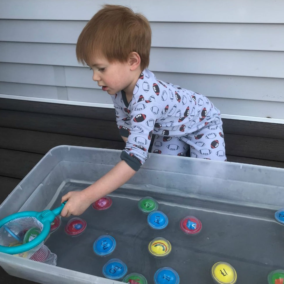 Float And Find Alphabet Bubbles,Float And Find Alphabet Bubbles: A Fun Way to Learn Letters and Sounds Introduce your child to the world of letters and phonics with the engaging Float And Find Alphabet Bubbles. This innovative educational tool combines the fun of water play with the important task of learning the alphabet, making it an ideal resource for early language development. Key Features of Float And Find Alphabet Bubbles: Interactive Learning Alphabet Exploration: Each watertight bubble features an 