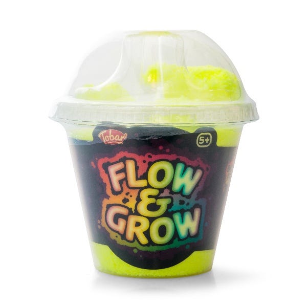 Flow And Grow Sand,The Flow and Grow Sand is a captivating sand-like putty that offers a unique sensory experience. This remarkable putty expands and seems to move on its own when shaken within its container. Unlike traditional putty, this product provides a dynamic interaction that fascinates and engages both children and adults alike. Key Features of Flow and Grow Sand: Expanding Action: Once shaken, the putty expands, creating a mesmerizing effect that appears as if the sand is growing and moving. Sand-L