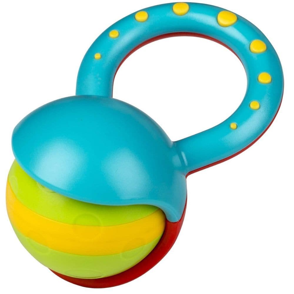 Halilit Roller Ball,Combining sounds and activity in one delightful magical rattle, the Halilit Roller Ball is a perfect introduction to rhythm in motion. The Halilit Roller Ball is captivating babies with its soft, rolling sounds. Suitable from 3months it features a textured grip that's perfect for small hands and early stages of dexterity.The Halilit Roller Ball is a tactile rolling ball which makes a delightful shaker sound and features a textured grip perfect for small hands. Halilit Roller Ball A tacti