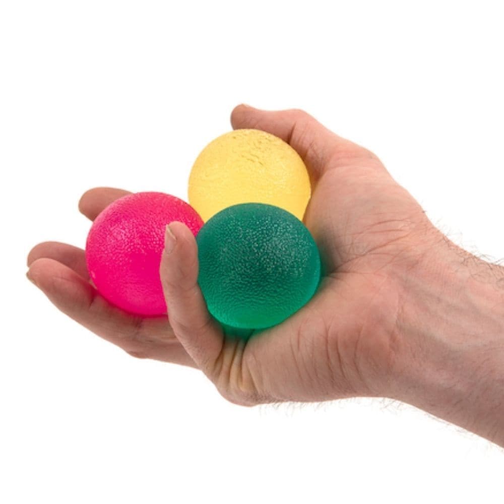 Hand Strengthener Fidget Balls 3Pk,Boost Dexterity and Concentration with the Hand Strengthener Fidget Balls Pack Discover the perfect blend of therapeutic fun and physical therapy with the Hand Strengthener Fidget Balls Pack of 3. These silicone balls are designed to improve grip strength, hand endurance, dexterity, and overall muscular tone, making them ideal for children and teenagers aged 3 to 16 years. Key Features of the Hand Strengthener Fidget Balls Pack: Enhances Motor Skills: Each ball is crafted 