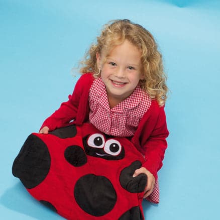 Louis The Ladybird Lap Weight,Meet Louis The Ladybird Lap Weight, a cherished companion designed to provide comfort and sensory support to children. Louis is crafted from a soft, plush material, making him not only a delightful friend to cuddle but also an effective therapeutic tool. This lap weight is specifically designed to deliver deep, calming pressure, ideal for children who experience anxiety, sensory processing challenges, or those who benefit from weighted sensory input to help them focus. The gent