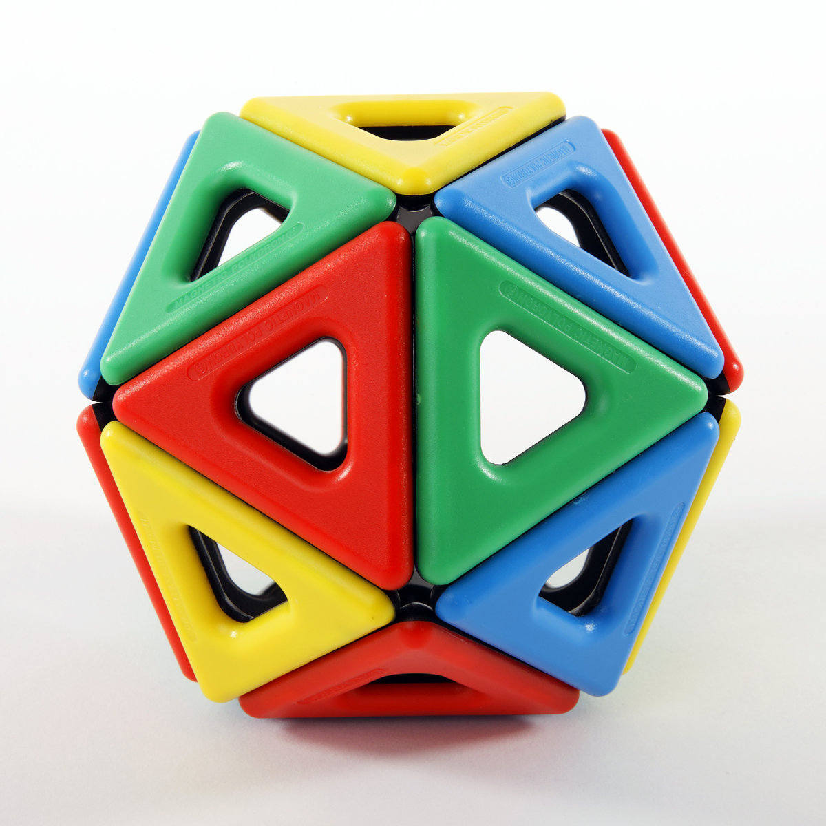 Magnetic Polydron Platonic Solids Set,Get ready to delve into the fascinating world of geometry with the Magnetic Polydron Platonic Solids Set. Designed for both young and older children, this versatile set allows students to investigate and construct the famous five platonic solids.With 50 pieces in total, including 6 squares, 32 equilateral triangles, and 12 pentagons, this set provides endless opportunities for building and exploration. Young learners can begin by creating basic shapes and gradually prog