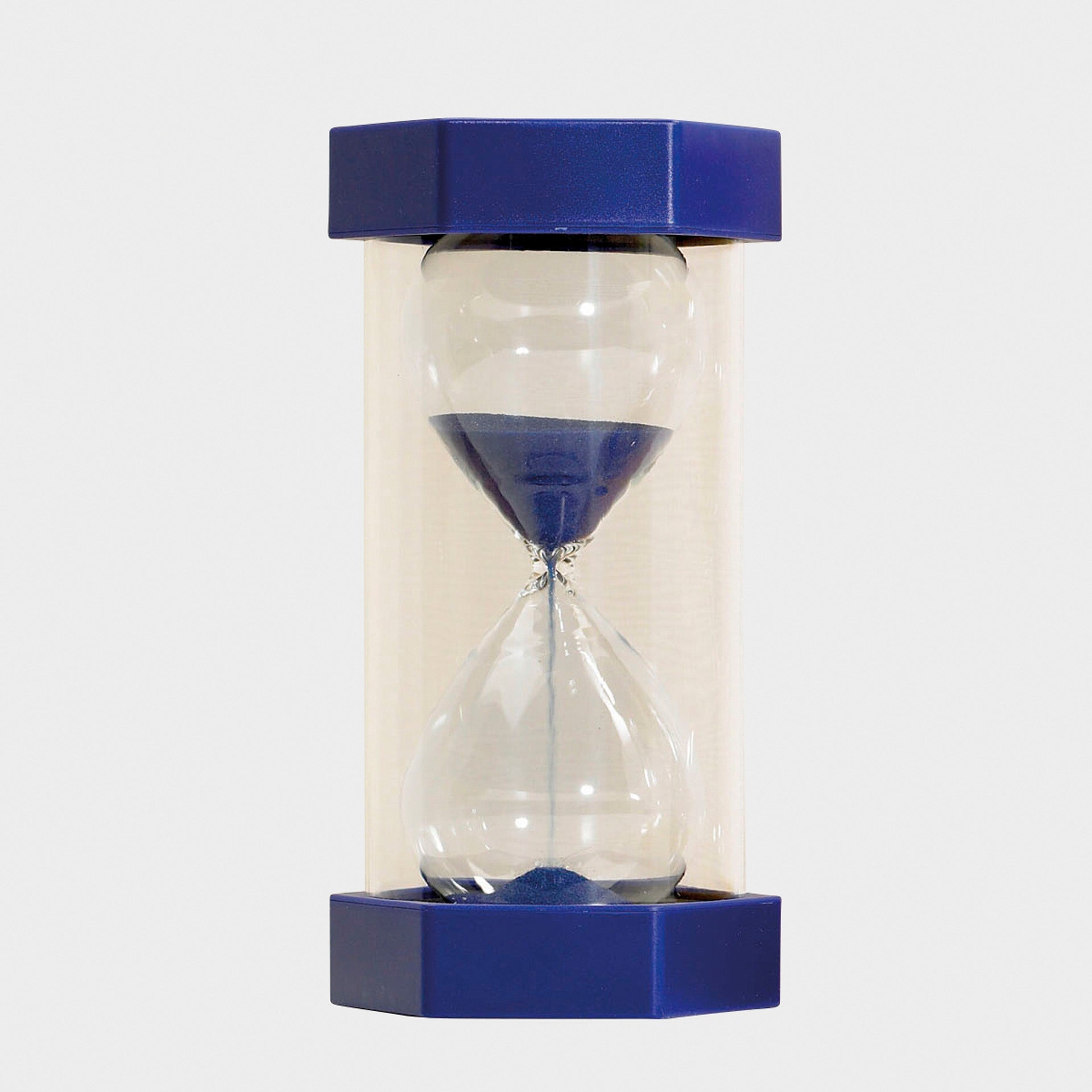 Mega Sand Timer 3 Minutes,These Mega sand timers are probably the largest sand timers in existence at 300mm in height. The Mega Sand timer counts 3 minutes and are visually stunning and perfect for use in a classroom setting. The Mega sand timers have large moulded end caps and thick protective walls which allow for safe and easy handling. Colour coded for different time scales, ideal for games and group activities where time is a factor. Available as 1,3,or 5 minutes. Size 300 x 150mm diameter., Mega Sand 