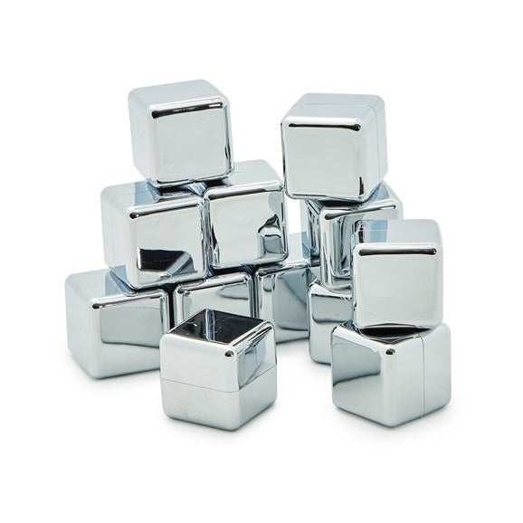 Mirror Cubes,This set of twelve Mirror Cubes have a shiny, smooth silver finish. They are light weight and easy to hold, yet durable. They are perfect for using as a sensory resource as well as for stacking and construction. Allows tactile and sensory exploration Mirrored surface provides opportunity to develop self awareness Size of each cube: W35 x D35 x H35mm. Supplied in a reusable drawstring cotton bag. Wipe clean only, do not submerge in water. Age Suitability: From Birth. Reasons to Love Perfect for 