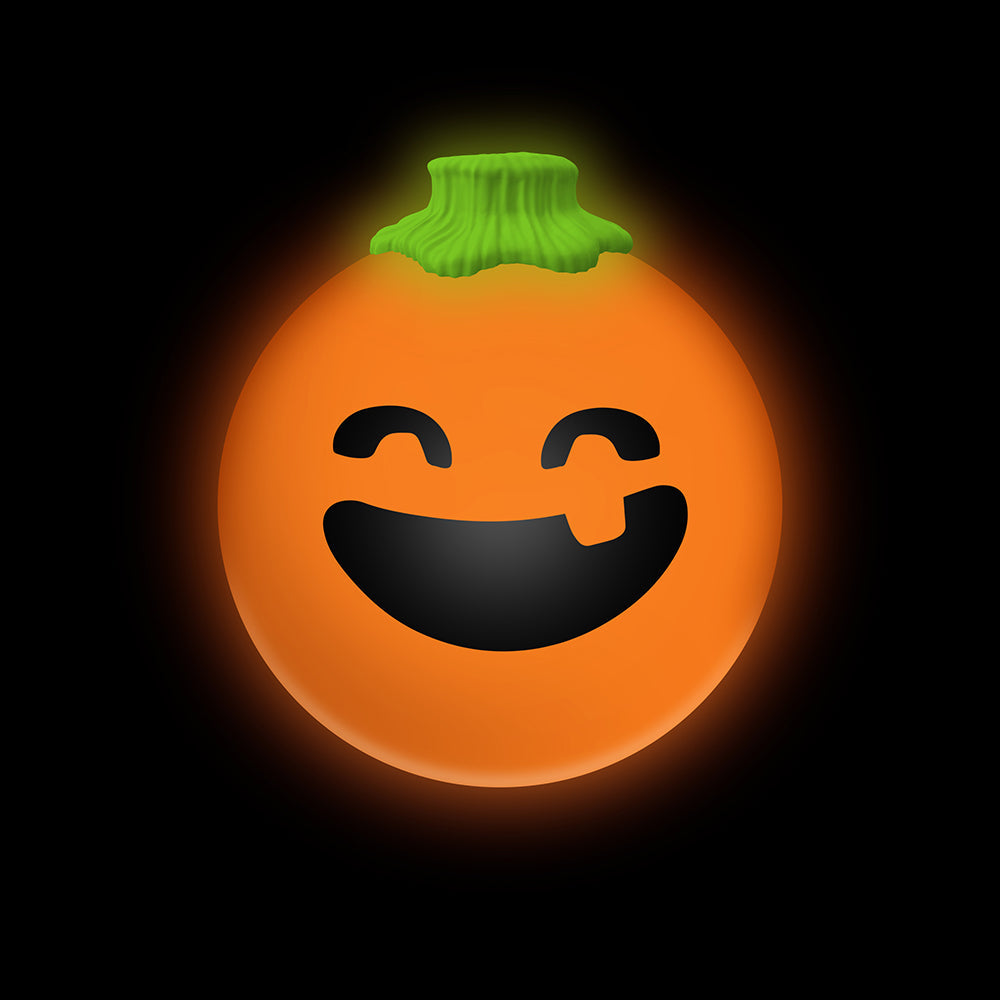 Needohween Jack Glow Lantern Needoh,Give your kiddos pumpkin to talk about this Halloween! NeeDoh Jack Glow Lantern is a frightfully fa-boo-lous stress toy. Turn the lights out and watch the bright orange Nee Doh ball glow in the dark! Each stress ball features one of three spooky pumpkin faces (picked at random). These Halloween stress toys are perfect for portable play and also helpful for relieving anxiety. They are made from a non-toxic, dough-like material that always bounces back to its original shape