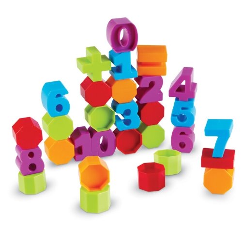 Number & Counting Building Blocks,This colourful set of Number & Counting Building Blocks will keep early learners engaged for hours as they stack and spell basic words while developing their fine motor skills too! The Learning Resources Number & Counting Building Blocks contains sturdy plastic letters which are perfectly sized for little hands. Attractive Number & Counting Building Blocks set encourages a variety of early literacy skills: Letter recognition The Alphabet Phonetical Awareness Early word buil