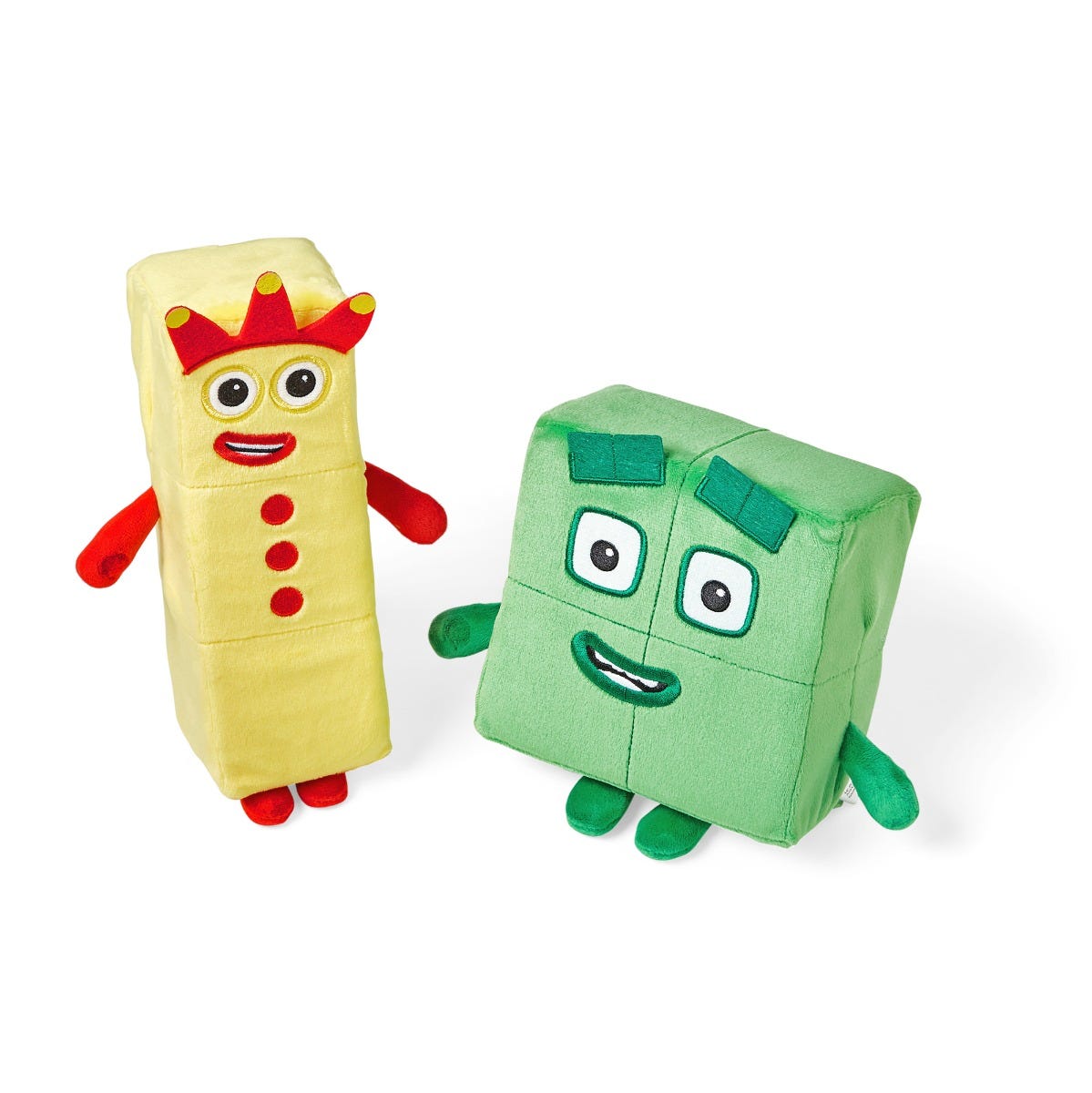 Numberblocks Three And Four Playful Pals,Numberblocks Three and Four Playful Pals: Adventure Awaits in Numberland! Numberblocks Three and Four Playful Pals are the perfect companions for young fans of the beloved TV series. Designed for imaginative play and cuddles, these soft toys bring the magic of Numberland into your child’s hands, ready for countless adventures. Features and Benefits Of The Numberblocks Three And Four Playful Pals: Playful and Cuddly Companions Huggable Size: Perfectly sized for both p