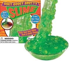 Ooey Gooey Slime Kit,Get ready for some slimy fun with our Make Your Own Slime kit! This is not your ordinary slime—it's customizable to your preferences. With this kit, you can make your slime as thin or thick as you like, choose its color, and decide whether it should be chunky or smooth. You can even add some nasty boogers to make it extra gross! All you need to do is add water and stir. The kit comes complete with everything you need to make close to a gallon of multi-colored slime. Whether you want to 