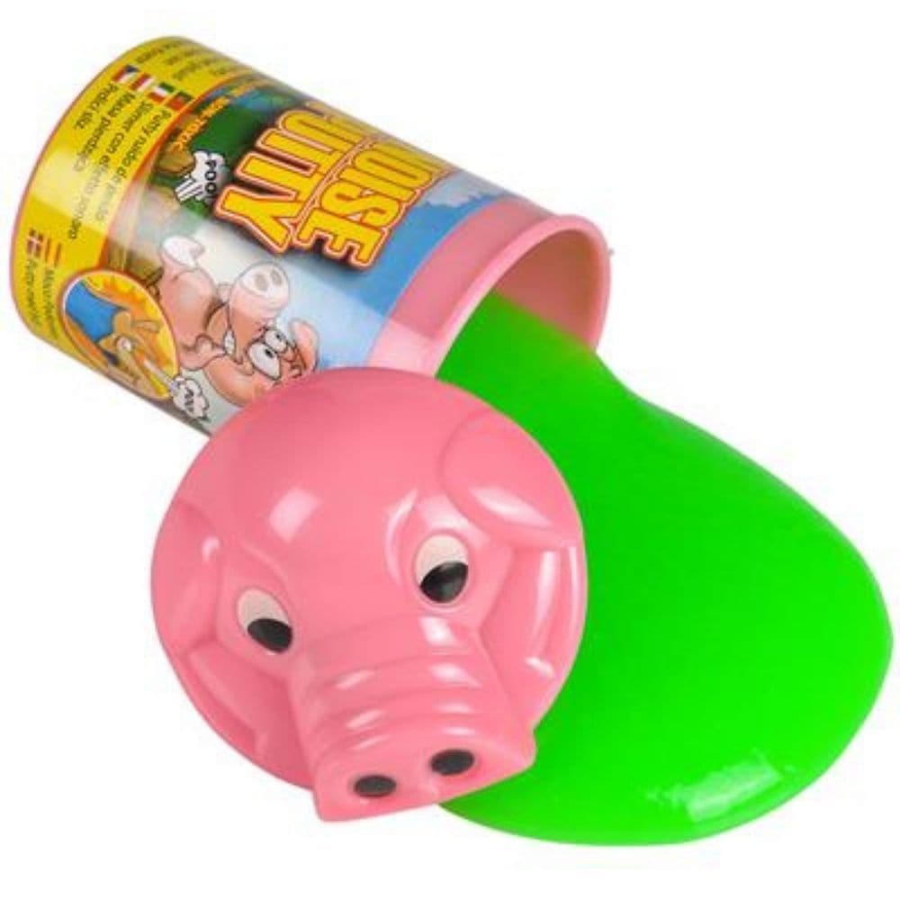 Pig Noise Putty,Introducing Pig Noise Putty: Oink and Squish Fun! Get ready for a squeal of laughter with our Pig Noise Putty! This hilarious putty not only provides squishy, sensory fun but also produces amusing pig sound effects for endless entertainment. Squeaky piggy sounds: Take off the lid and push your fingers inside the Pig Noise Putty to activate a series of comical pig noises. Each squish and squeeze produces a delightful oinking sound that will have everyone giggling with delight. Interactive pla