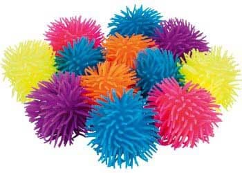 Puffer Ball Kit Of 12 Assorted Colours,Introducing our Puffer Ball Kit of 12 Assorted Colours! These incredibly fun and vibrant puffer balls are designed to bring joy, relaxation, and sensory stimulation to your life.With their bright and eye-catching colours, these soft puffer balls are sure to capture everyone's attention. You can throw them or squeeze them, each movement providing a unique tactile experience. Their soft texture and squeezable nature make them perfect for tactile play, helping to engage t