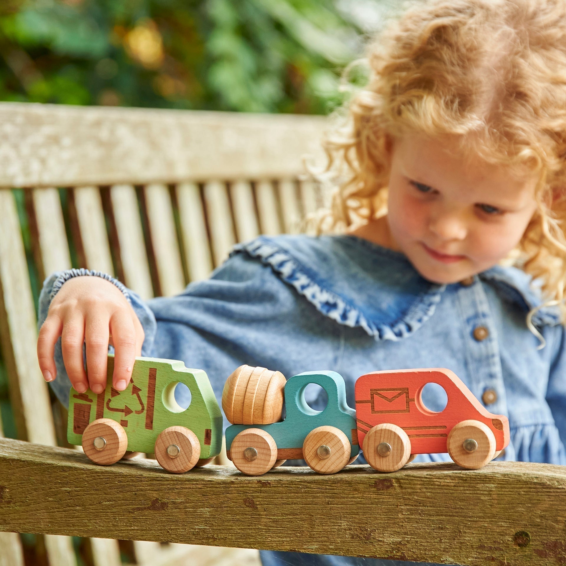 Rainbow Wooden Community Vehicles,Rainbow Wooden Community Vehicles The TickiT® Rainbow Wooden Community Vehicles set is perfect for little transport enthusiasts, providing a range of vibrant and engaging vehicles for imaginative play. Made from smooth solid beechwood with a natural woodgrain finish, these tactile vehicles come in the seven different colours of the rainbow and are intricately detailed with laser engravings. They feature rotating wheels and robust metal axles, making them durable and fun for