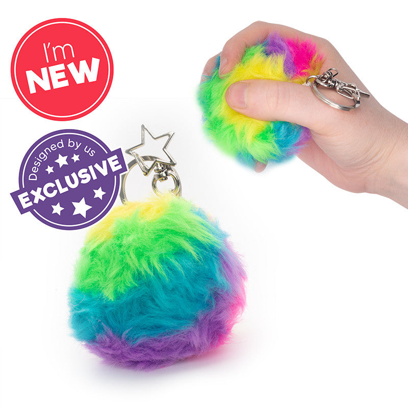 Scrunchems Furry Squish Ball Keychain,Scrunchems Furry Squish Ball Keychain Add a whimsical touch to your stress relief routine with the Scrunchems Furry Squish Ball Keychain. This delightful and furry squish ball offers a unique tactile sensation that promotes relaxation and calmness, making it an enjoyable and engaging way to ease stress. The Scrunchems Furry Squish Ball Keychain comes with a convenient keychain attachment, allowing you to carry your squish ball with you wherever you go. Its compact size 