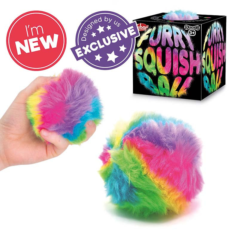 Scrunchems Furry Squish Ball,The fun, furry design of the Scrunchems Furry Squish Ball adds a whimsical touch to your stress relief routine, making it enjoyable and engaging. This Scrunchems Furry Squish Ball provides a unique tactile sensation that promotes relaxation and calmness. Its compact size makes it easy to carry with you wherever you go, so you can access stress relief anytime, anywhere. This Scrunchems Furry Squish Ball is a must-have stress relief toy that offers fun and practical benefits that 