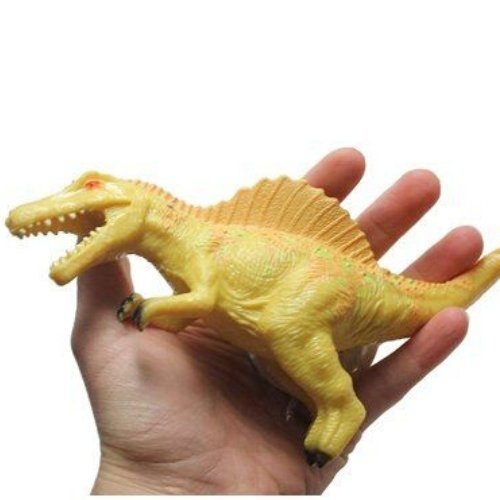 Stretchy Beanie Dinosaurs,These stretchy dinosaurs are a perfect squishy sensory stress ball for kids! Each dinosaur is made of a thick skin that has a slightly tacky feel, but it's not sticky. Each stretchy dinosaurs can be squeezed and stretched! The stretchy dinosaurs are weighted and has little balls in the head and tummy that add to the sensory experience. The little balls make a quiet crunch like sound when they are squeezed. Fidgets help promote focus and concentration, and keep the body (fingers) bu