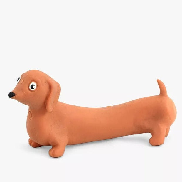 Stretchy Sausage Dog Fidget Toy,Stretchy Sausage Dog Fidget Toy Description: Sausage dogs are already adorable little stretchy bois, but thanks to this awesome gizmo, you can really put them to the test—the stretch test, that is. Stretch makes things better—your muscles, a limousine, and the truth... well, maybe not the last one. But this Stretchy Sausage Dog Fidget Toy is specifically designed to be stretched, prodded, shaped, and fiddled with until the cows come home. Features: Stretch and Shape: Mold, st