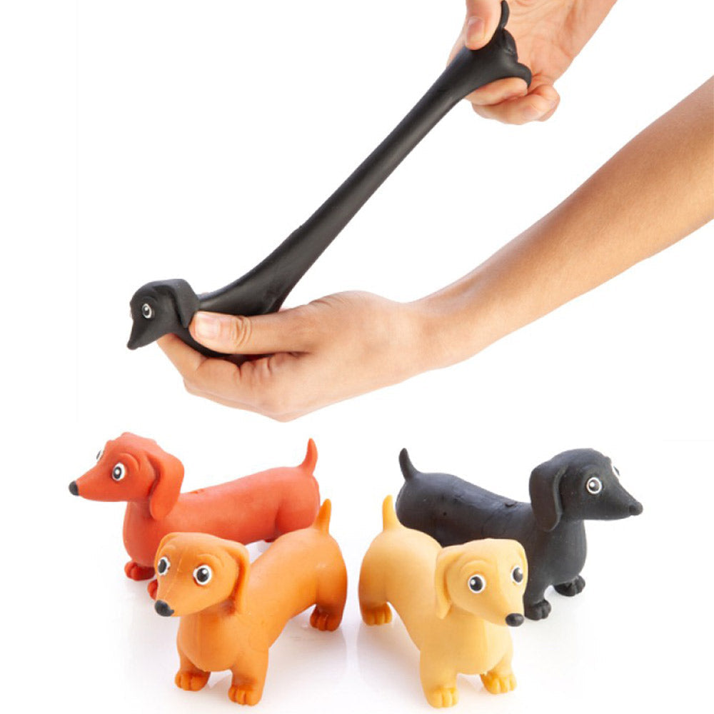 Stretchy Sausage Dog Fidget Toy,Stretchy Sausage Dog Fidget Toy Description: Sausage dogs are already adorable little stretchy bois, but thanks to this awesome gizmo, you can really put them to the test—the stretch test, that is. Stretch makes things better—your muscles, a limousine, and the truth... well, maybe not the last one. But this Stretchy Sausage Dog Fidget Toy is specifically designed to be stretched, prodded, shaped, and fiddled with until the cows come home. Features: Stretch and Shape: Mold, st