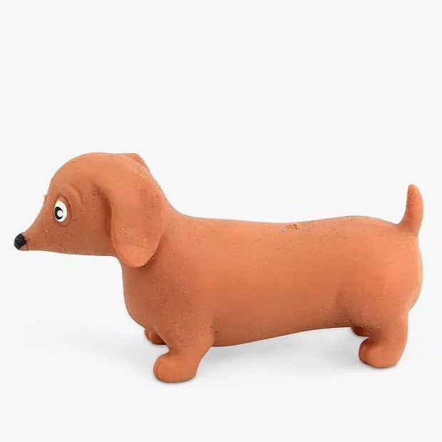 Stretchy Sausage Dog Fidget Toy,Stretchy Sausage Dog Fidget Toy Description: Sausage dogs are already adorable little stretchy bois, but thanks to this awesome gizmo, you can really put them to the test—the stretch test, that is. Stretch makes things better—your muscles, a limousine, and the truth... well, maybe not the last one. But this Stretchy Sausage Dog Fidget Toy is specifically designed to be stretched, prodded, shaped, and fiddled with until the cows come home. Features: Stretch and Shape: Mold, st