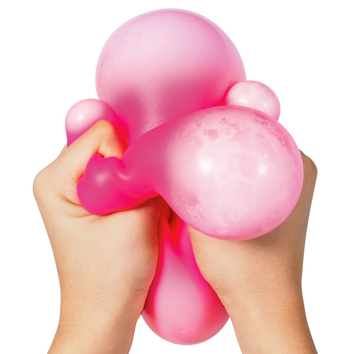 Super Nee Doh,Introducing the Super Nee-Doh Stress Ball, a super-sized fidget toy designed to provide both children and adults with a calming and stress-relieving experience. Created as an enlarged version of the beloved Nee-Doh stress ball, this groovy glob is incredibly squidgy and stretchy, offering a satisfying tactile sensation that is hard to resist.Featuring a vibrant and eye-catching color palette, the Super Nee-Doh is not only a tool for stress relief but also a visual treat. Squeezing it stimulate